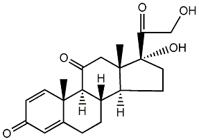 泼尼松结构式